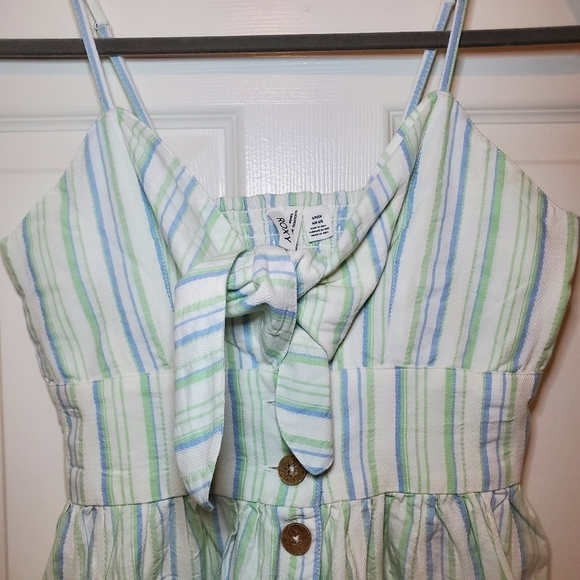 Roxy Under the Cali Sun Stripe Sundress S - Picture 2 of 8